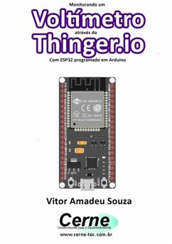 Cover Monitorando Um Voltímetro Através Do Thinger.io Com Esp32 Programado Em Arduino (eBook, PDF)
