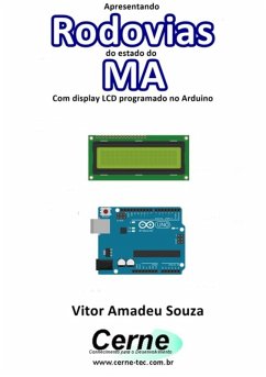Cover Apresentando Rodovias Do Estado Do Ma Com Display Lcd Programado No Arduino (eBook, PDF)