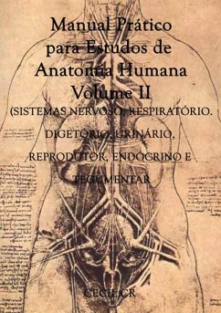 Cover Manual Prático Para Estudos De Anatomia Humana (eBook, PDF)