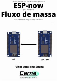 Cover Desenvolvendo Uma Aplicação Com O Protocolo Esp-now Para Monitorar Fluxo De Massa Com O Esp8266 Programado No Arduino (eBook, PDF)