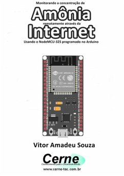 Monitorando A Concentração De Amônia Remotamente Através Da Internet Com Esp32 Programado Em Arduino E Php (eBook, PDF) - Souza, Vitor Amadeu