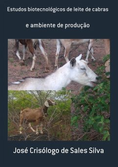 Cover Estudos Biotecnológicos De Leite De Cabras (eBook, PDF)