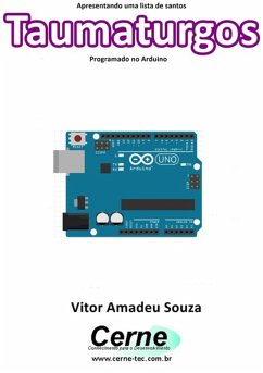 Cover Apresentando Uma Lista De Santos Taumaturgos Com Display Lcd Programado No Arduino (eBook, PDF)