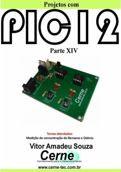 Cover Projetos Com Pic12 Parte Xiv (eBook, PDF)