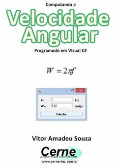 Cover Computando A Velocidade Angular Programado Em Visual C# (eBook, PDF)