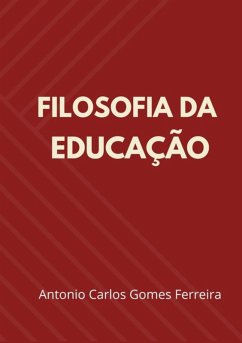 Cover Filosofia Da Educação (eBook, PDF)