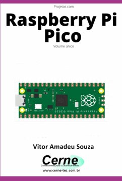 Cover Projetos Com Raspberry Pi Pico Volume Único (eBook, PDF)