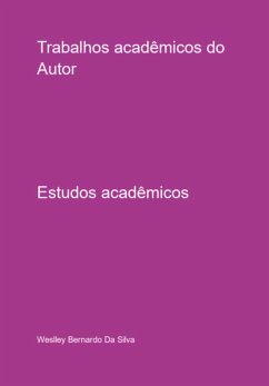 Cover Trabalhos Acadêmicos Do Autor (eBook, PDF)