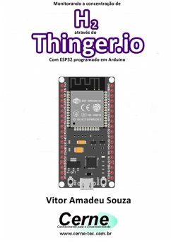 Monitorando A Concentração De H2 Através Do Thinger.io Com Esp32 Programado Em Arduino (eBook, PDF) - Souza, Vitor Amadeu