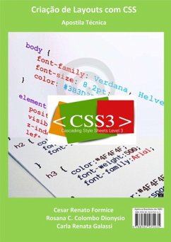 Criação De Layouts Com Css Apostila Técnica (eBook, PDF) - Formice, Cesar Renato