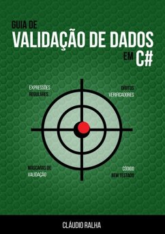 Cover Guia De Validação De Dados Em C# (eBook, PDF)
