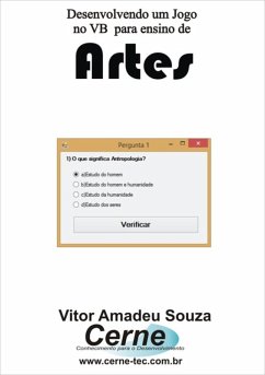 Cover Desenvolvendo Um Jogo No Vb Para Ensino De Artes (eBook, PDF)