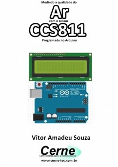 Cover Medindo A Qualidade Do Ar Com O Sensor Ccs811 Programado No Arduino (eBook, PDF)