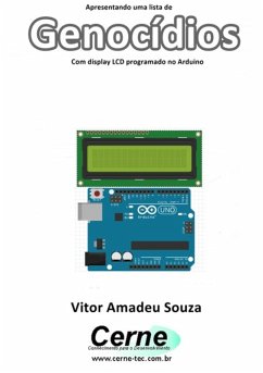 Cover Apresentando Uma Lista De Genocídios Com Display Lcd Programado No Arduino (eBook, PDF)