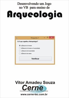 Cover Desenvolvendo Um Jogo No Vb Para Ensino De Arqueologia (eBook, PDF)