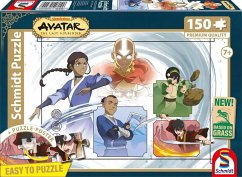 Schmidt 56555 - Avatar, Die vier Elemente, Puzzle mit Poster, 150 Teile aus NATPAX® Graspappe