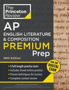 Cover Princeton Review AP English Literature & Composition Premium Prep, 26th Edition (eBook, ePUB)