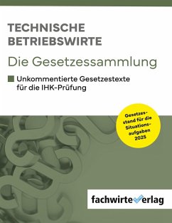 Cover Technische Betriebswirte - Die Gesetzessammlung