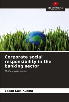 Cover Corporate social responsibility in the banking sector