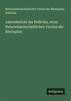 Cover Jahresbericht der Pollichia, eines Naturwissenschaftlichen Vereins der Rheinpfalz