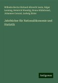 Jahrbücher für Nationalökonomie und Statistik