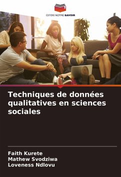 Cover Techniques de données qualitatives en sciences sociales