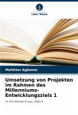 Umsetzung von Projekten im Rahmen des Millenniums-Entwicklungsziels 1