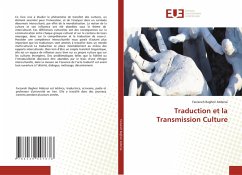 Cover Traduction et la Transmission Culture