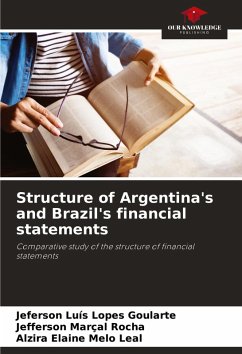 Cover Structure of Argentina's and Brazil's financial statements