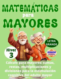 Cover MATEMÁTICAS PARA MAYORES (Nivel 3)