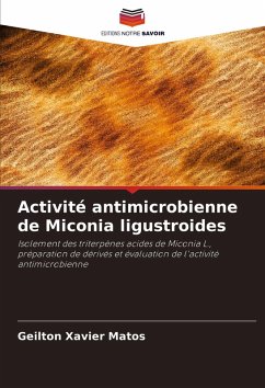 Cover Activité antimicrobienne de Miconia ligustroides