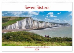 Cover Seven Sisters - Großbritanniens höchste Kreidefelsen (Wandkalender 2026 DIN A2 quer), CALVENDO Monatskalender