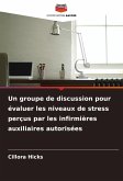 Un groupe de discussion pour évaluer les niveaux de stress perçus par les infirmières auxiliaires autorisées