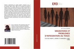 MIGRATIONS ET PROBLEMES D'INTEGRATION AU TOGO: Cover MIGRATIONS ET PROBLEMES D'INTEGRATION AU TOGO: