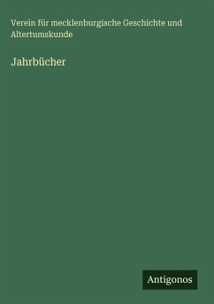Cover Jahrbücher