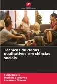 Técnicas de dados qualitativos em ciências sociais Técnicas de dados qualitativos em ciências sociais