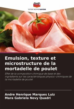 Emulsion, texture et microstructure de la mortadelle de poulet - Marques Luiz, Andre Henrique;Novy Quadri, Mara Gabriela