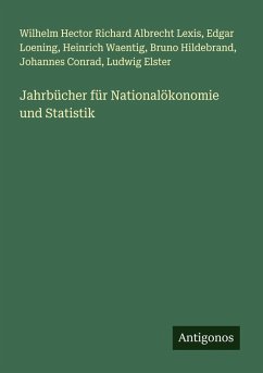 Cover Jahrbücher für Nationalökonomie und Statistik