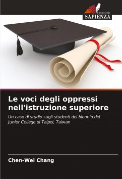 Cover Le voci degli oppressi nell'istruzione superiore