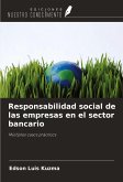 Responsabilidad social de las empresas en el sector bancario