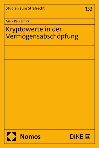 Kryptowerte in der Vermögensabschöpfung (eBook, PDF)