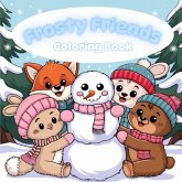 Frosty Friends coloring book - cute and easy Frosty Friends coloring book - cute and easy
