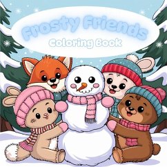 Frosty Friends coloring book - cute and easy - Höller, Sarah