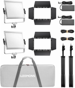 Godox Litemons LP600R 2x Kit LED Panel Licht RGB
