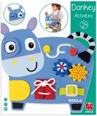Goula 1110100489 - Donkey Activities, Esel zum Spielen und Erkunden, Motorikspiel