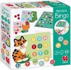 Goula 1110100496 - Bingo Alphabet, Farben und Buchstaben lernen, Lernspiel ab 3 Jahren