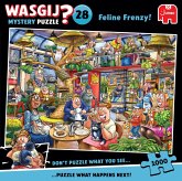 Jumbo 111010506 - Wasgij Mystery 28, Feline Frenzy, Katzenartige Raserei, Comic-Puzzle, 1000 Teile Jumbo 111010506 - Wasgij Mystery 28, Feline Frenzy, Katzenartige Raserei, Comic-Puzzle, 1000 Teile