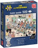 Jumbo 1110100526 - Jan van Haasteren, Seh' das Positive, Comic-Puzzle, 500 Teile