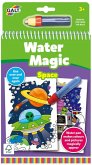 Jumbo 1150400294 - Water Magic Space, Malbuch mit Wasserstift, Galt