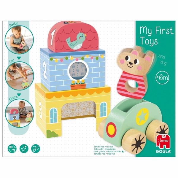 Goula 1110100487 - My First Toys, Mein erstes Spielzeug, Motorikspielzeug ab 6 Monaten Goula 1110100487 - My First Toys, Mein erstes Spielzeug, Motorikspielzeug ab 6 Monaten